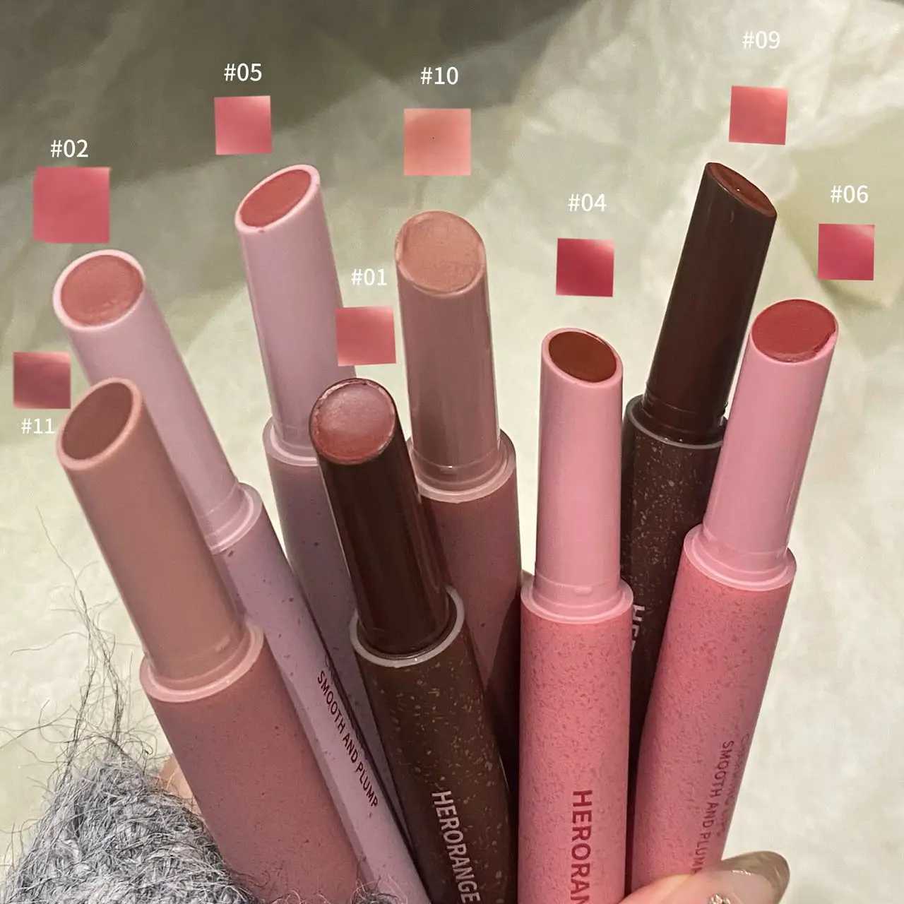 Smoked Brown Matte Lipstick Sexy Matte Red Lipstick Cosmetic Waterproof Lip Gloss NonStick Cup Nude Lip Stick Pen Korean Makeup W251027
