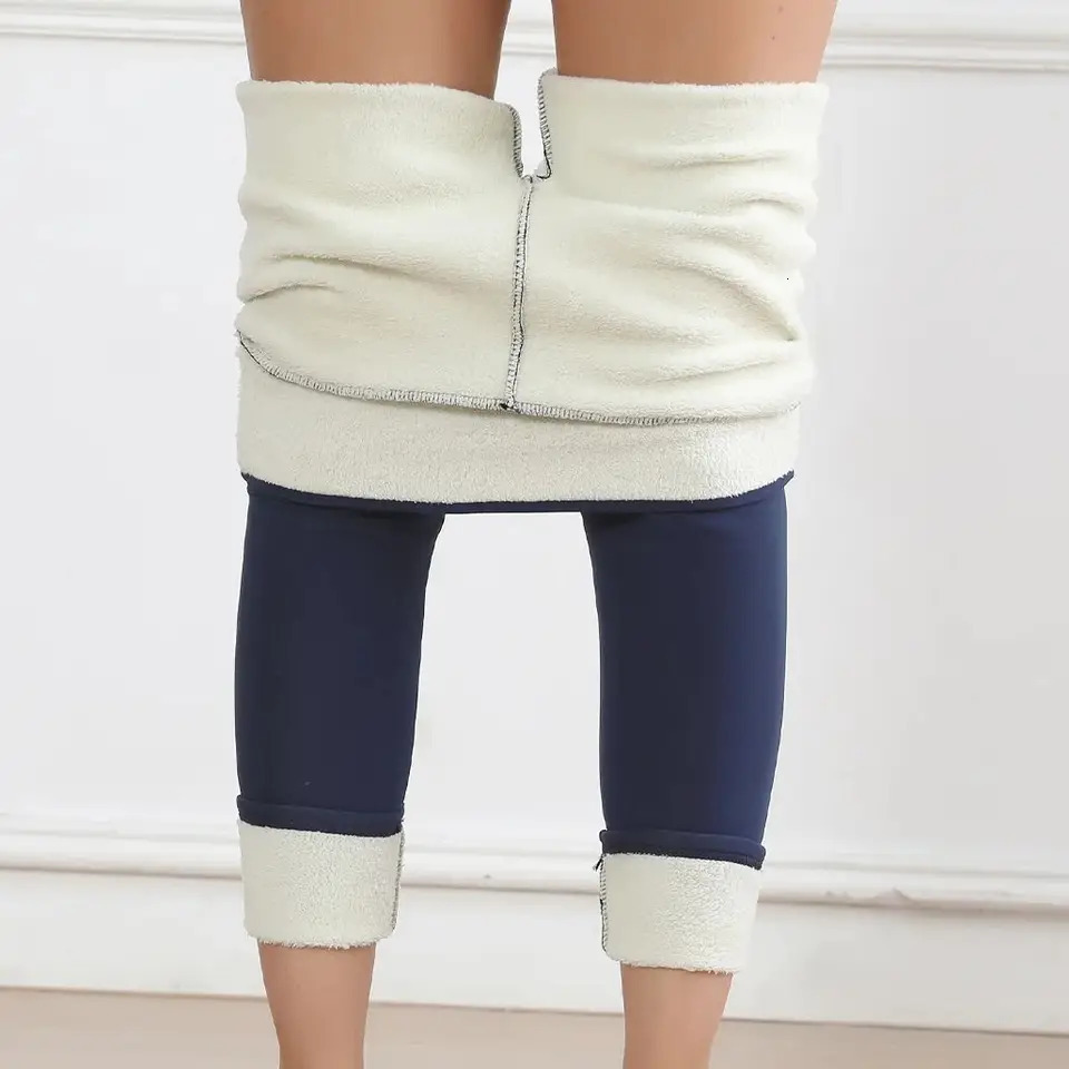 Autumn Winter Warm Fleece Women Leggings Of Female Skinny Velvet High Waist Prevent Cold Leggings Thermal Casual Pants 251027