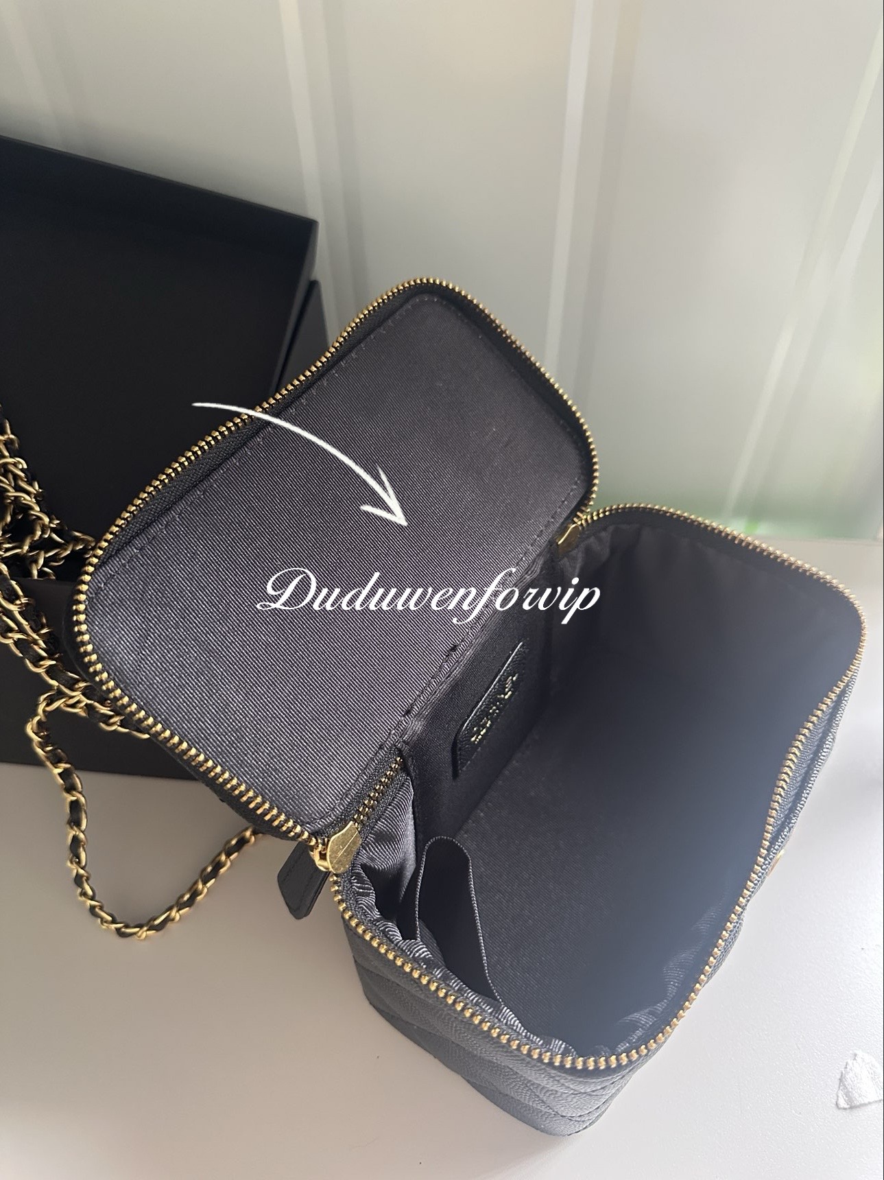 Storage Box 19X10X11.5Cm gift organization box with adjust chain party gift full packing Handle case