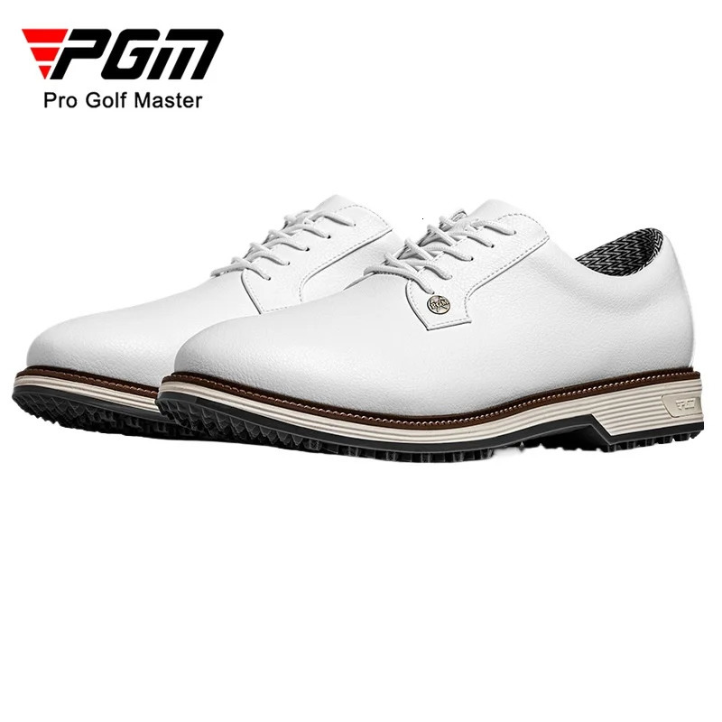 PGM Mens Golf Shoes with Anti Slip Studs High Elasticity Cushioning and Waterproof Block Sneakers XZ393 251023