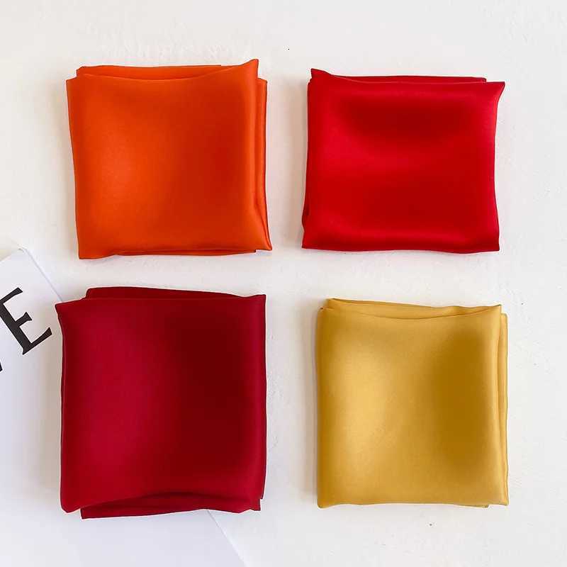 Fashion Real Silk Scarf Wen Shawls Wraps for Ladies Neckerchi Foard Scarves Pashmina Fa Shawl Hijab Bandana 2024W251027