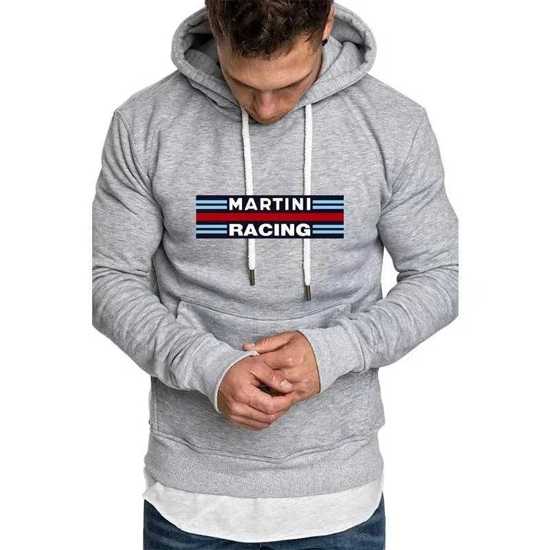 Mens Hoodies Martini Racing Print Unisex Hooded Fleece Sweatshirt Pullover Jacket Casual High Quality Streetwear Fashion Trends W251027