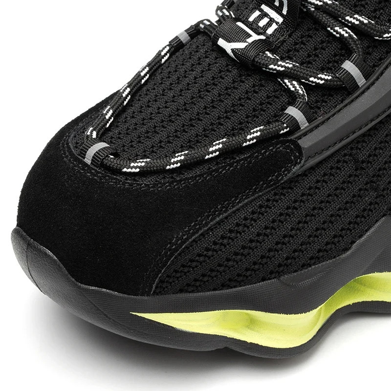 Men Work Safety Shoes Antipuncture Working Sneakers Male Indestructible Work Shoes Steel Toe Lightweight Men Shoes Safety Boots 251023