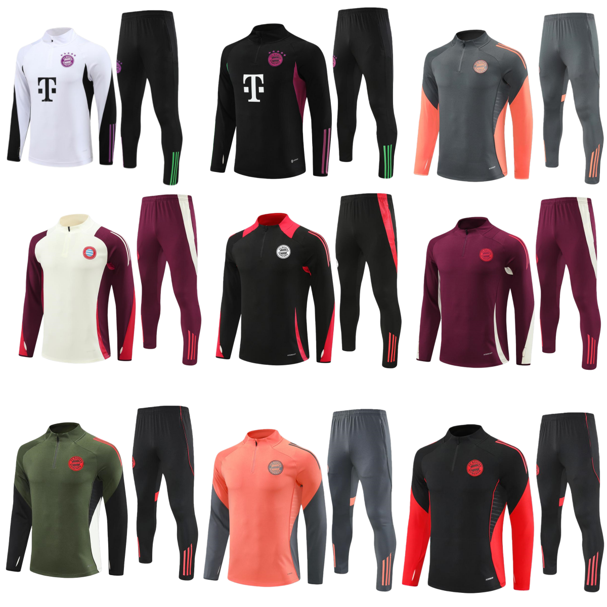 2025 2026 BayernS Munich football tracksuit 10-2XL 24 25 SANE KANE soccer jersey kids BayernS soccer training suit tracksuits survetement foot chandal jogging kits