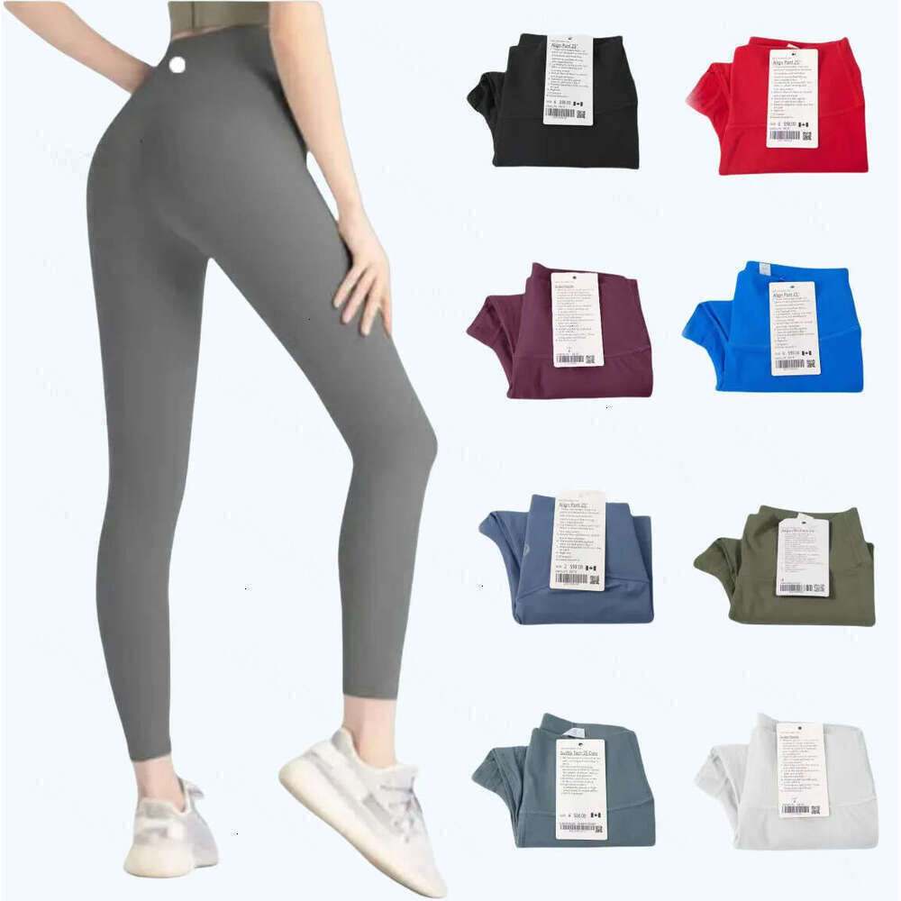 2025 new top Yoga align leggings Women pants Outfits Luluity Lemonism set yoga Fashion Ladies Exercise Wear Girls Running Luluity Lemonism Leggings Ninth Pants Warm