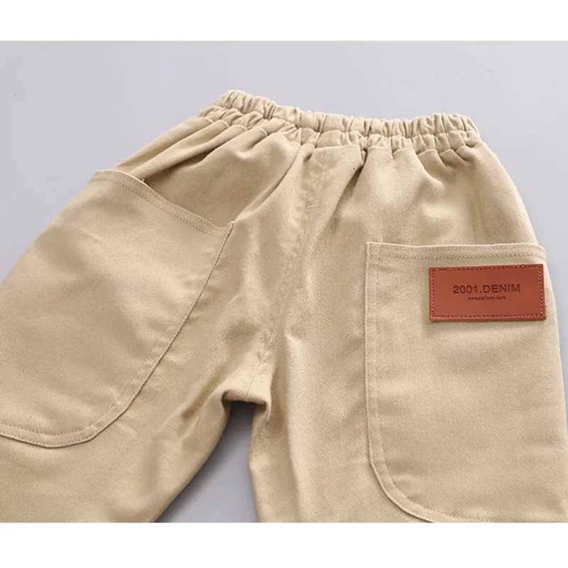 New Spring Autumn Baby Girls Clothes Children Boys Fashion Solid Pants Toddler Casual Costume Infant Trousers Kids SportswearT251027