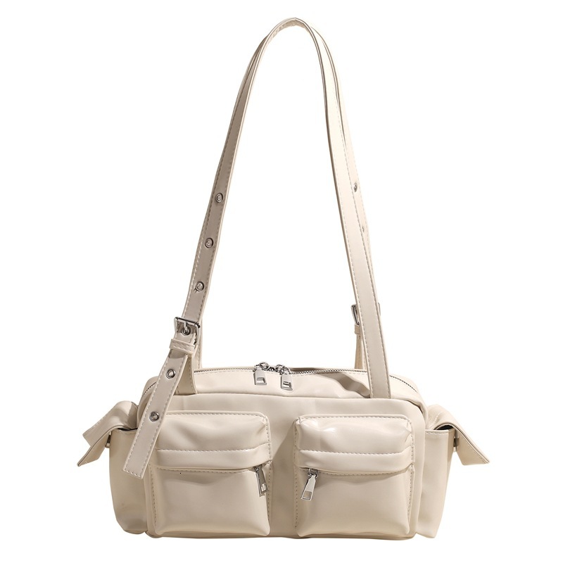 Free shipping designer bag Women Large Capacity Bag New Spring Summer Fashion High-end Feel Single Shoulder Underarm Bag Commuter Baguette Bag