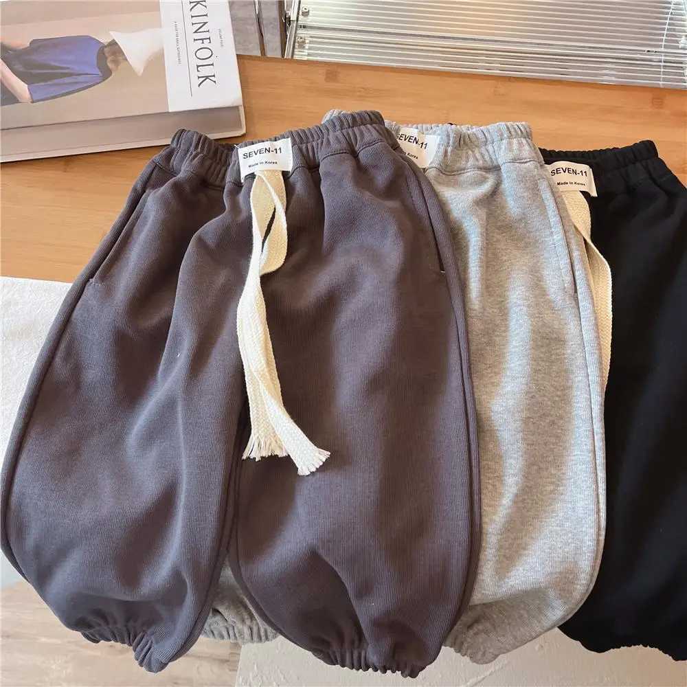 Summer New Children Korean Antimosquito Pants for Boys and Girls Baby Outside Sports Pants Boys Pants 17Y Kids ClothesT251027