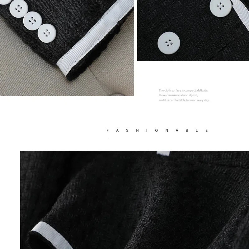 Womens Skirt Suits Celebrity Little Fragrance Suits Temperament Slim Skinny Occupational Suit Blazer Sets Fishtail Skirt 251023