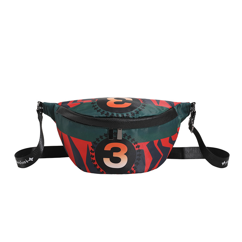 Free shipping designer bag Autumn and Winter New Casual Nylon Fabric Versatile Fashion Sports Crossbody Chest Bag Phone Waist Bag