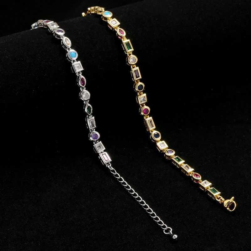 ZHUKOU candy bracet for wen Geetrically shape cubic zircon Man bracet ity Coup bracets Christmas gift VL235W251027