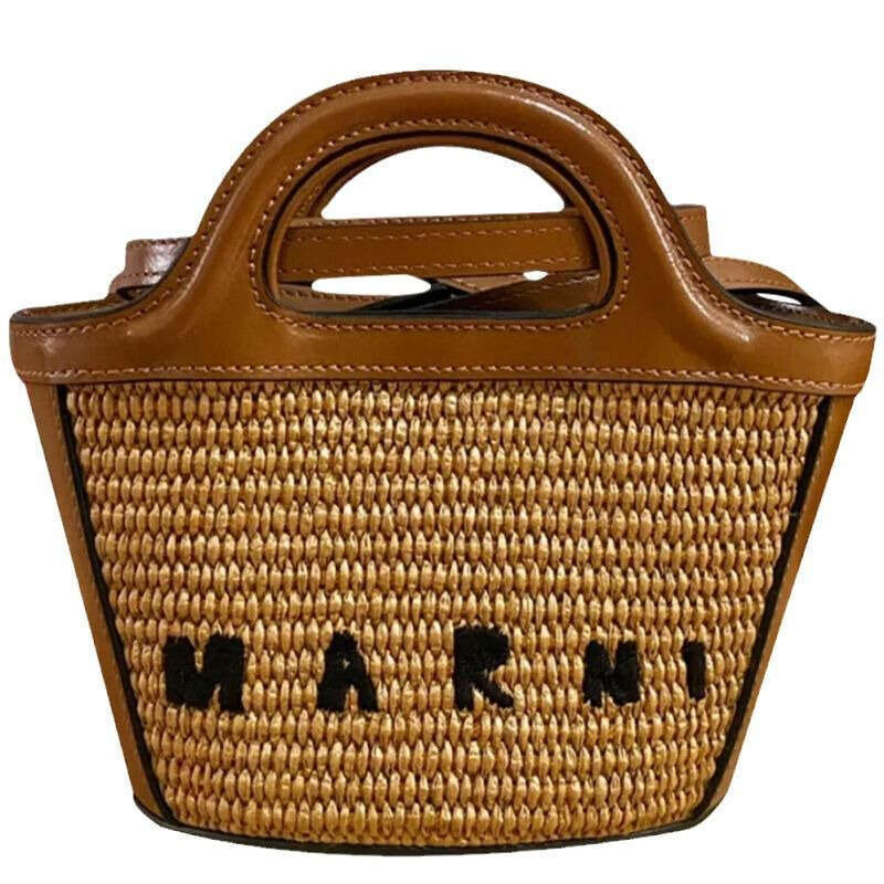 Women Handbag Large Capacity Handbag Bags Mani Fashion Straw Ing Beach New Women S Woven Hand Held Vegetable Basket Shoulder Messenger Bag