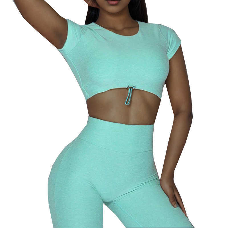 Yoga set for women with chest pad, full-cup bra, beautiful back top, high-waisted peach-shaped buttock-enhancing sports and fitness leggings Z251027