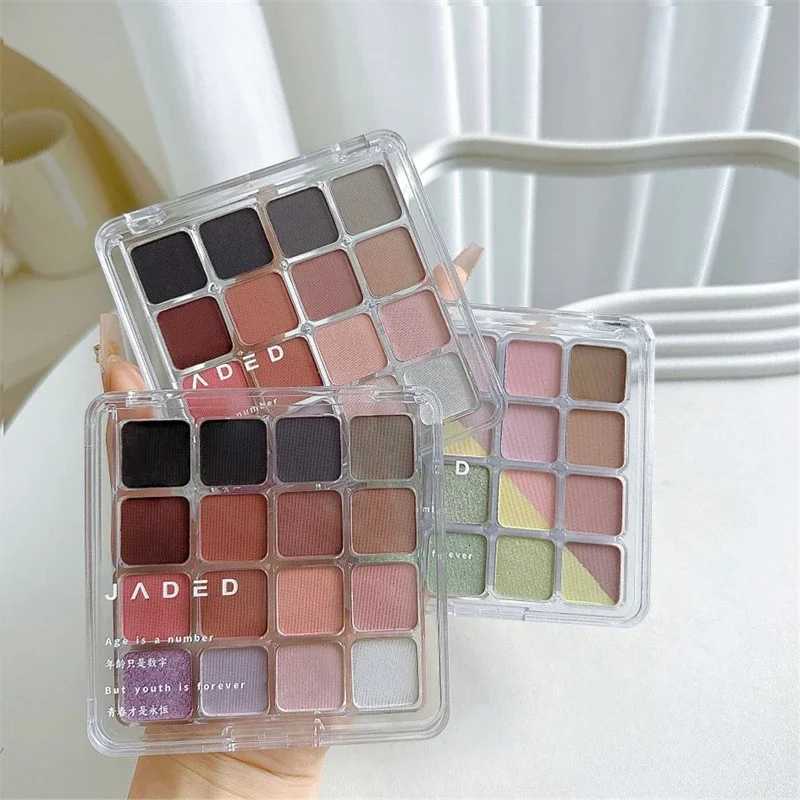 16Colors Matte Eyeshadow Palette Cute Pink Eye Make Up Palette Long Lasting Glitter Eye Shadows Korean Beauty Palette MakeupXJ251027