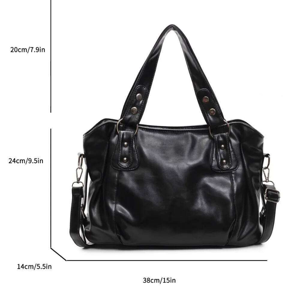 Winter Retro Shoulder For Handbags Women Bags Designer Crossbody Hand Bag Large Capacity Casual Tote Sac