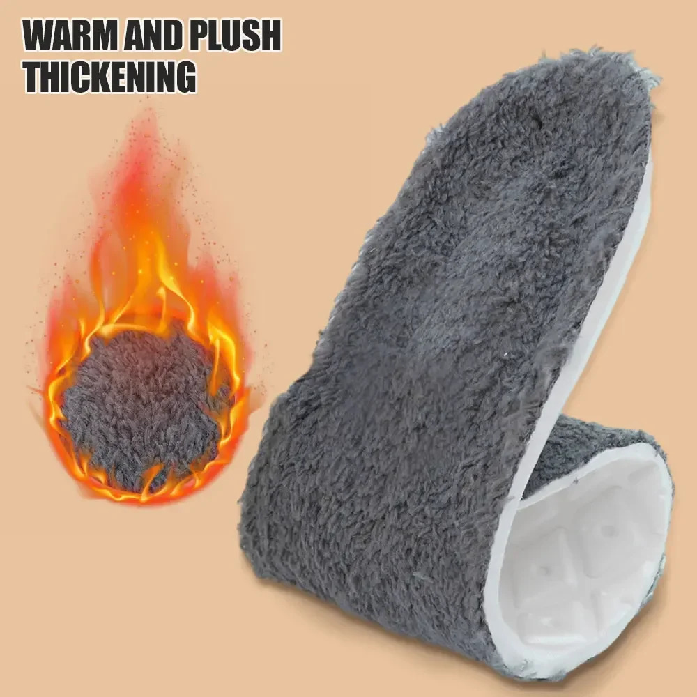 2pcs Self Heated Thermal Insoles for Feet Winter Warm Wool Thermal Memory Foam for Men Women Sports Shoes Selfheating Shoe Pads251020