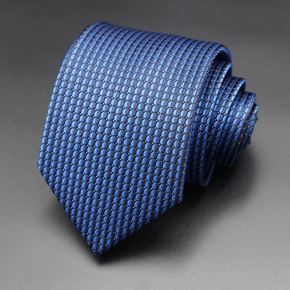 Fashion Casual Blue Red Yellow Floral Polka Dot Necktie For Men Business Gift Wedding formal Neck Ties Accessories 251022