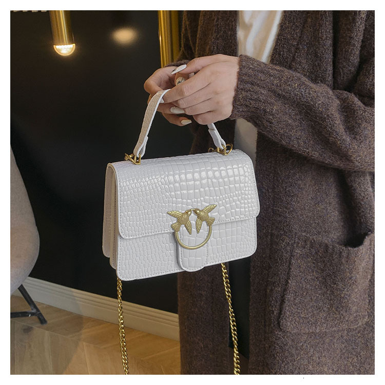 Free shipping designer bag Swallow Bag for Women New Trendy Brand Korean High-end Elegant Popular Versatile Bag Fashionable Underarm Bag Chain Crossbo