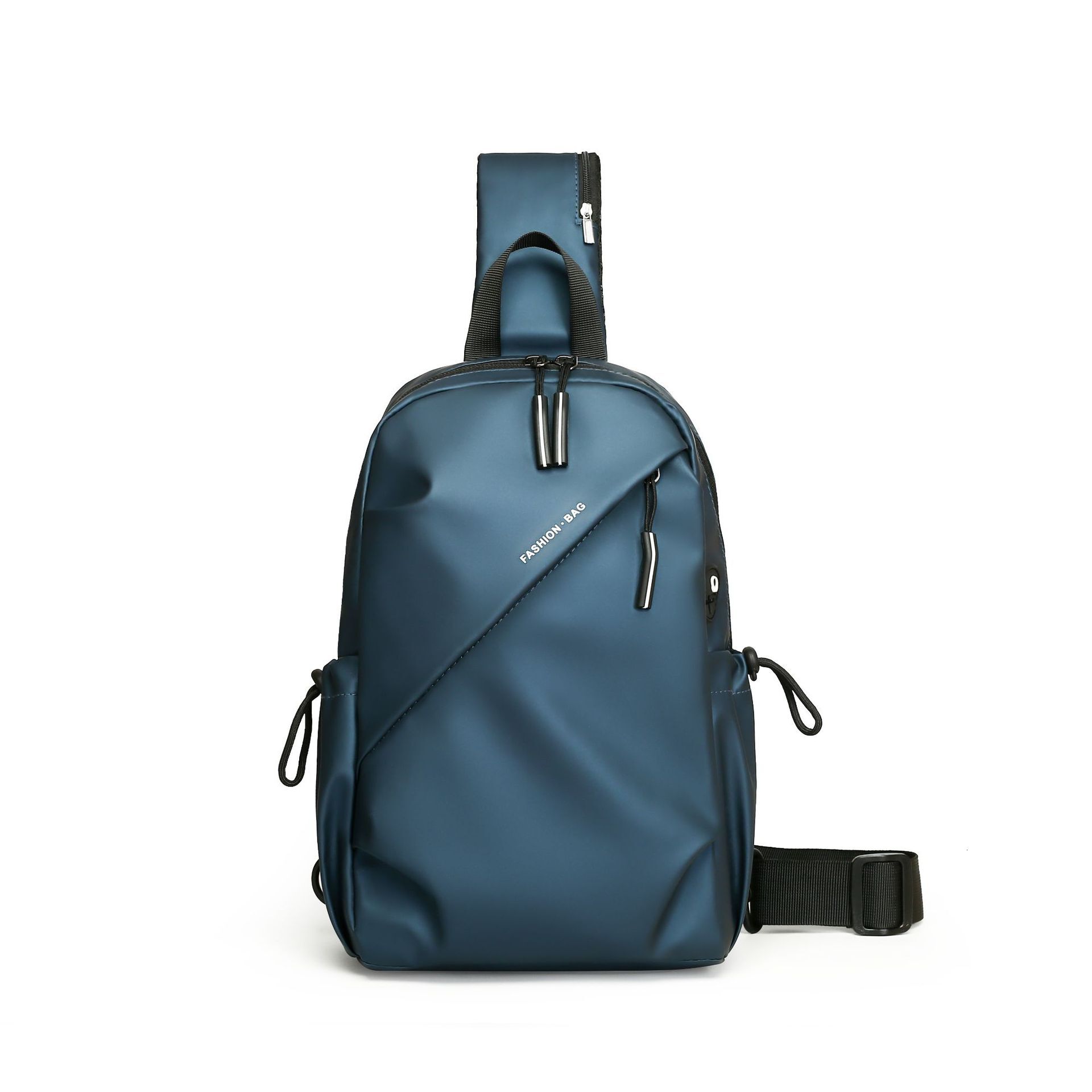 Designer Luxury Men's Chest Bag New Single Shoulder Bag Large Capacity Crossbody Bag High-end Trendy Waist Bag Water-resistant Cycling Bag