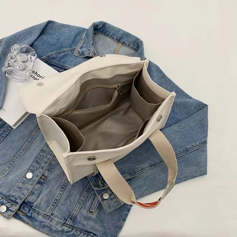 Quality Canvas Handbags For Women Latest Trends ner Shoulder Crossbody Bags Boston Large Capacity Shopper 251014