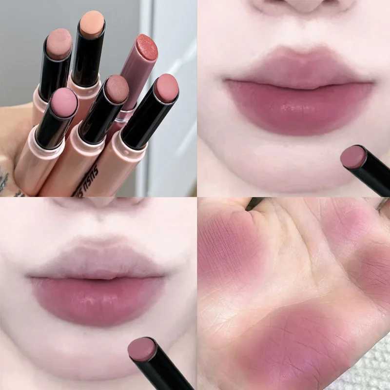 Pc Moisturizing Velvet Matte Lipstick Hazelnut Mousse Long Waterproof Light Natural Warm Brown Red Toned Lip Tint Make Up Stain W251027