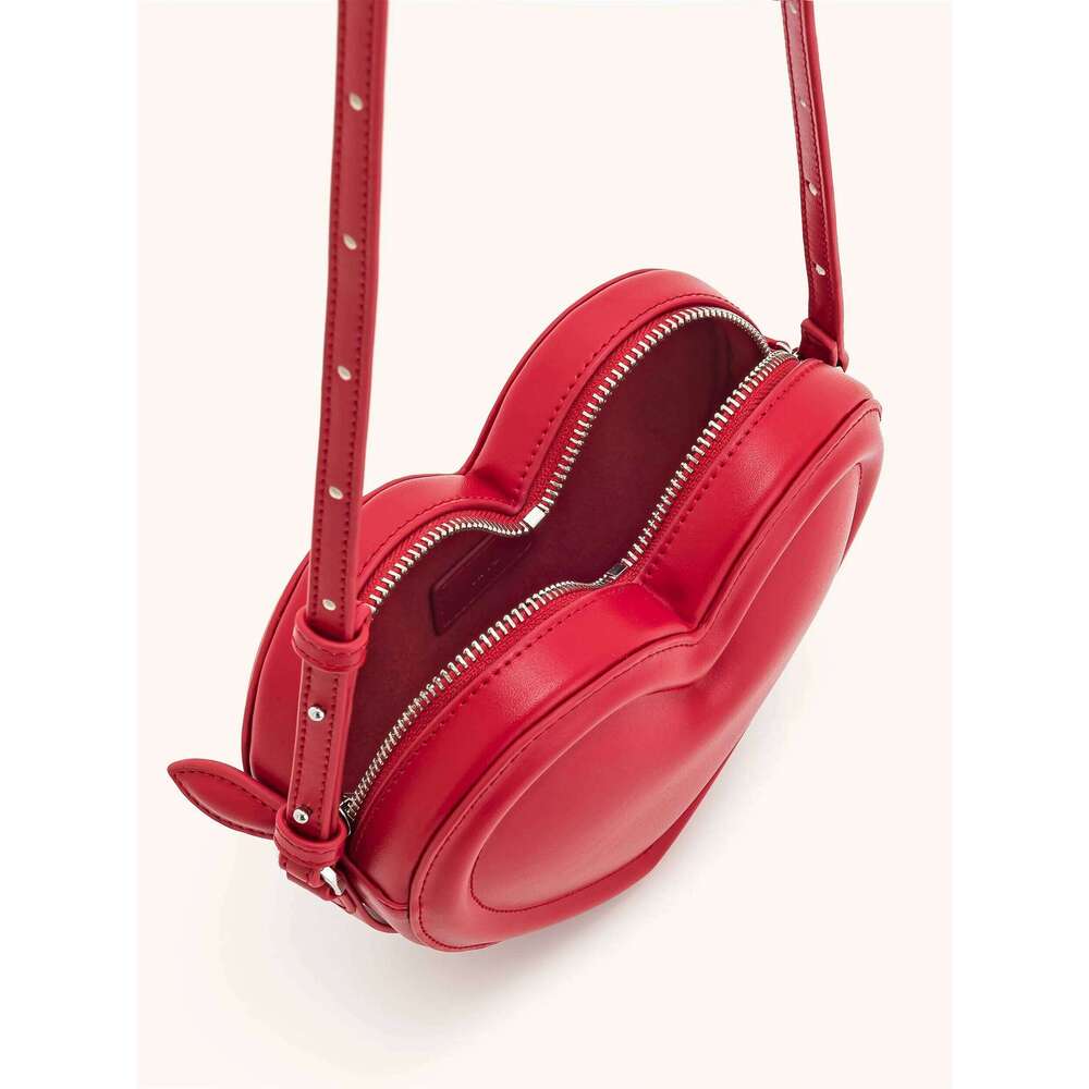 JW PEI Arlene Heart Shape Shoulder Women,3D Love Design Niche Crossbody Purse,Commuting Underarm Bag Valentine's Day Gifts