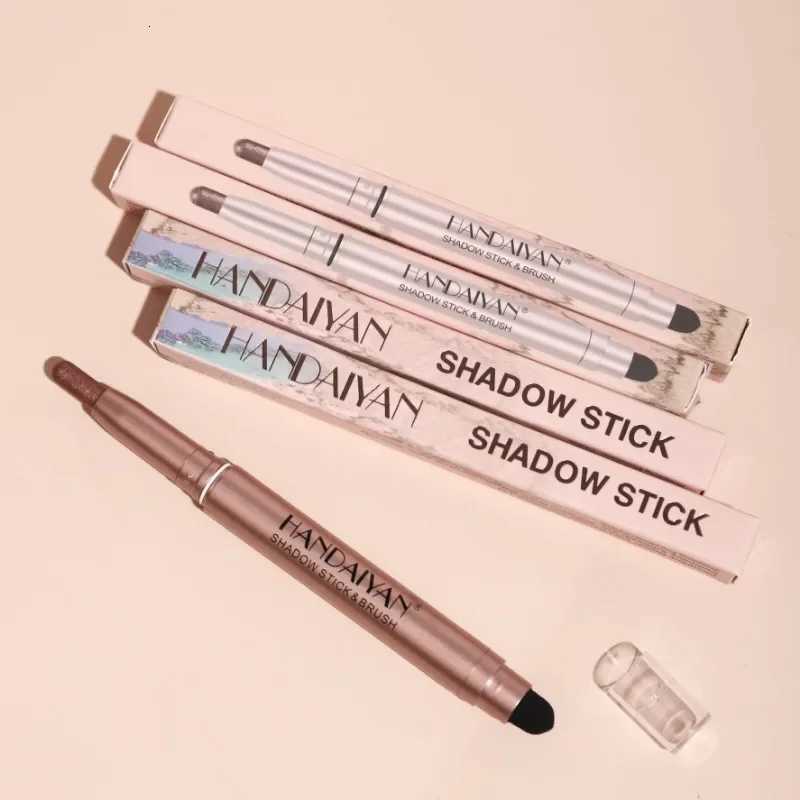 Colorful Eyeshadow Stick Pink Brown Green Black Eyeshadow Pencil High Gloss Pearlescent Shadow Sticks Waterproof Stage MakeupXJ251027