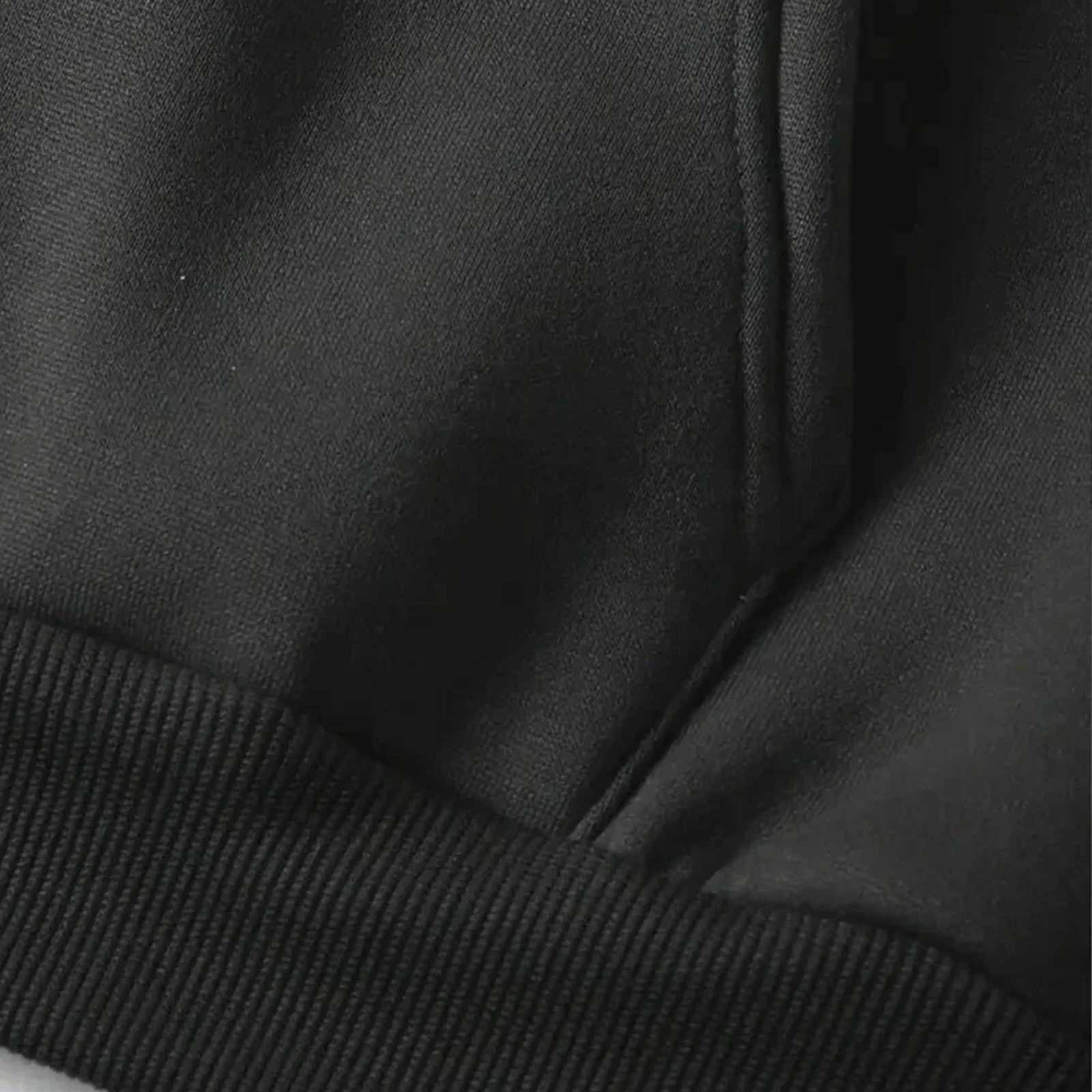 DIY pattern customized sportswear autumn warm hooded masked sweatshirt solid color casual hoodie fashion parade W251027