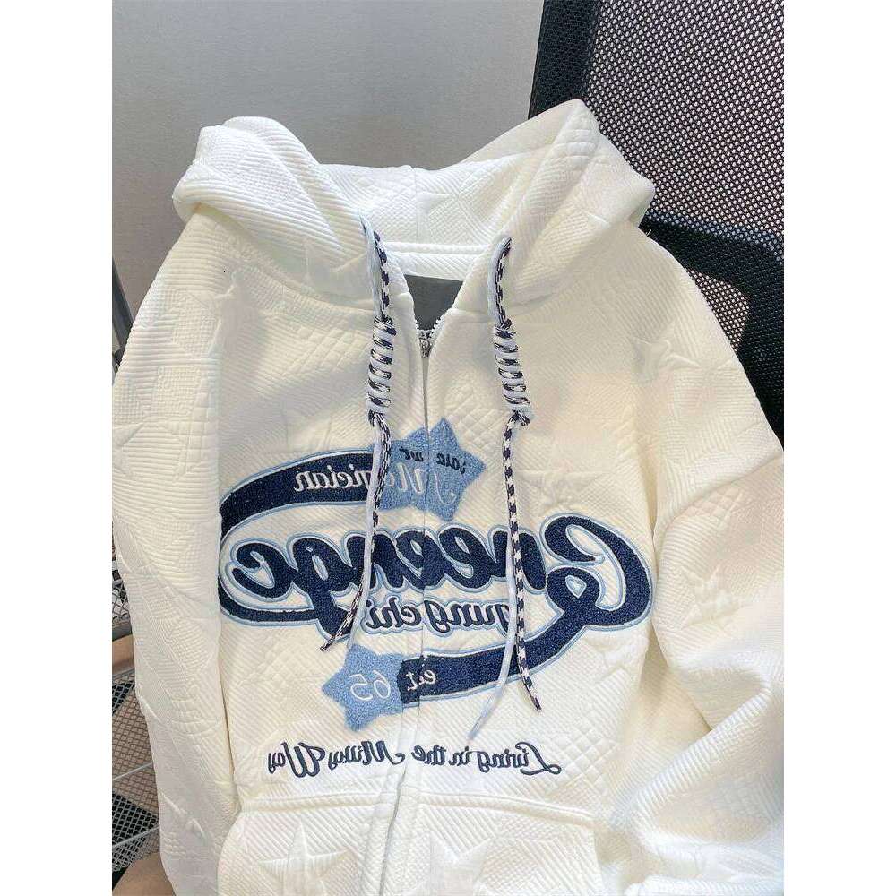 Oversized Hooded Sweatshirt Women Haruku Letter Graphics Print Hoodies Female Korean Fashion Vintage Casual Zipper Streetwear