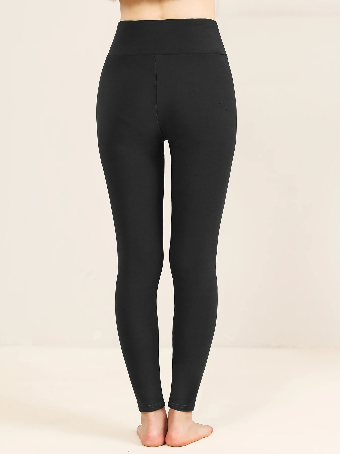 Super Warm Winter Leggins Women Skinny Stretch High Waist Prevent Cold Velvet Leggings Beautiful Outdoors Casual Warm Pants 251027