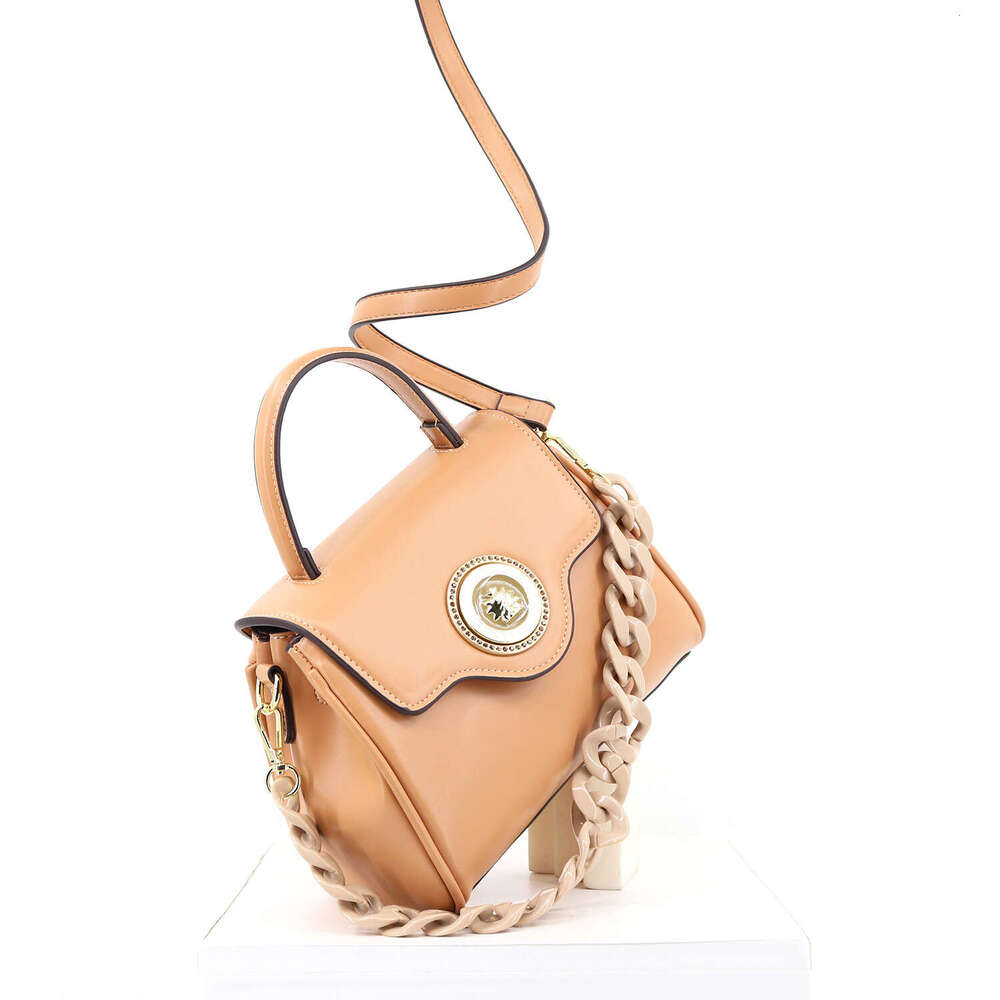 2025 New Women's Acrylic Chain Designer Handbag - Textured Surface & Stylish Design for Daily Carry