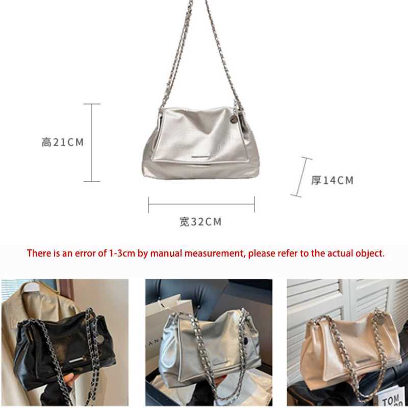 Fi Popar AllMah Chain Messenger Bag Large Capacity Wen Bag Casual Soft Surface Popar Shoder Purse and Handbag11 D251027