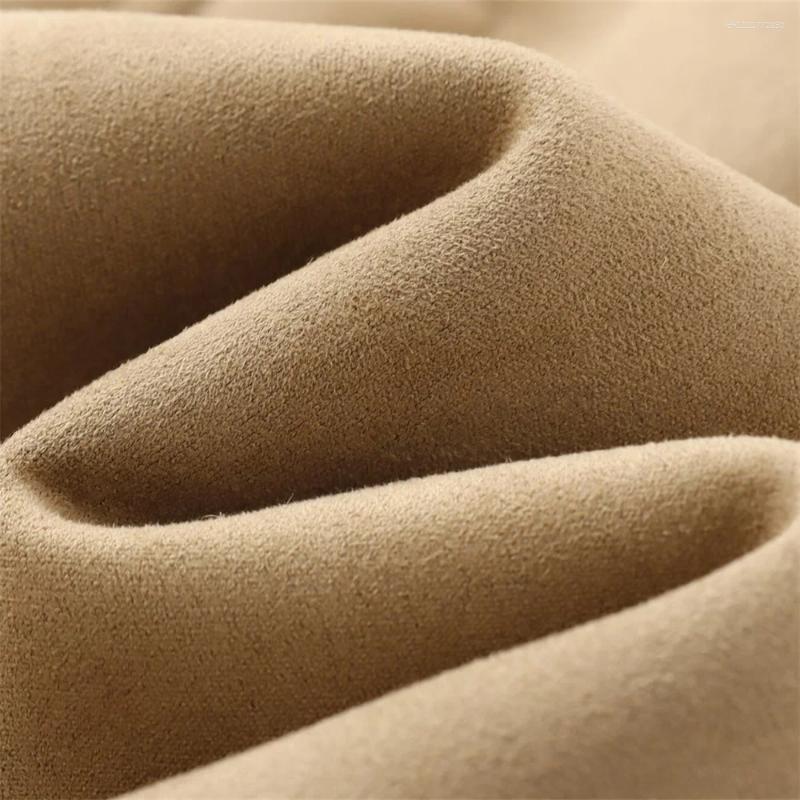 Women's Jackets Autumn Xiaoxiangfeng Mingyuan Style Gold Button Decoration Double Sided Long Sleeved Jacket Coat