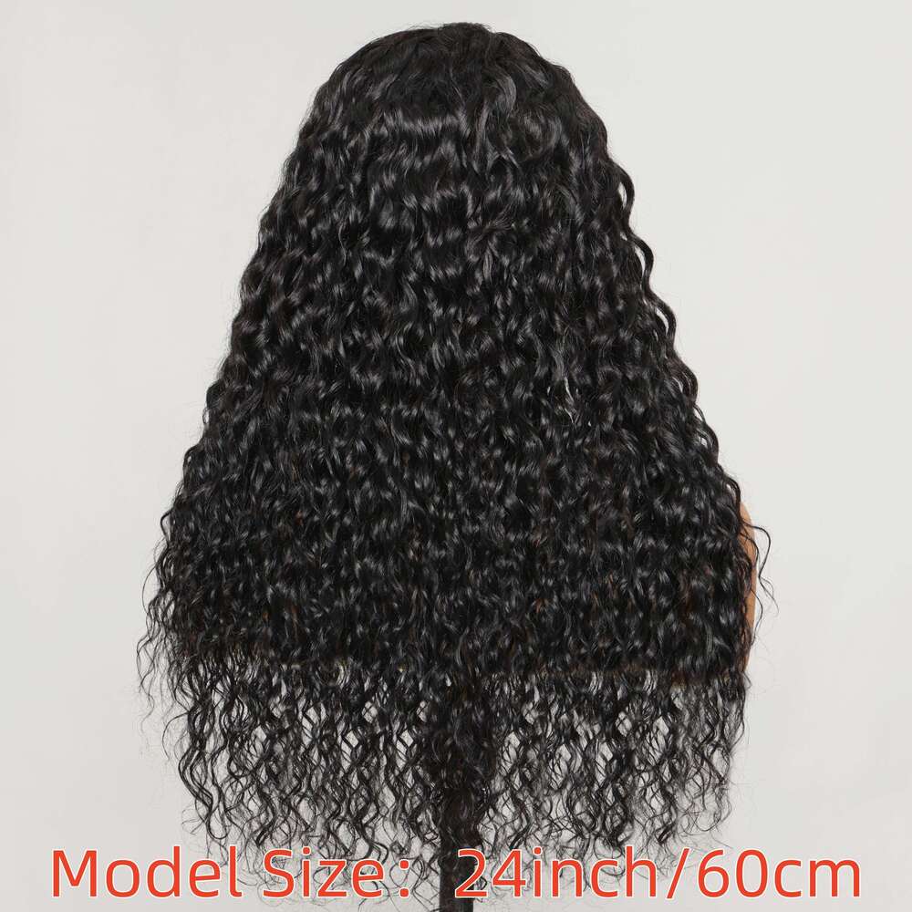 Nadula 5X5 HD Blendaway Glueless Water Wave Wig - Pre-Plucked, Bleached Knots, Invisible Lace Front, 180% Density, Natural Look For All Light Beige To