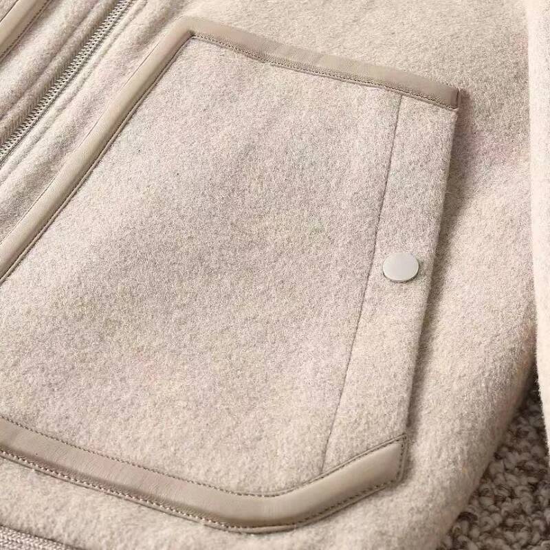 New Autumn-Winter Men's Business Casual Wool Lapel Jacket Coat