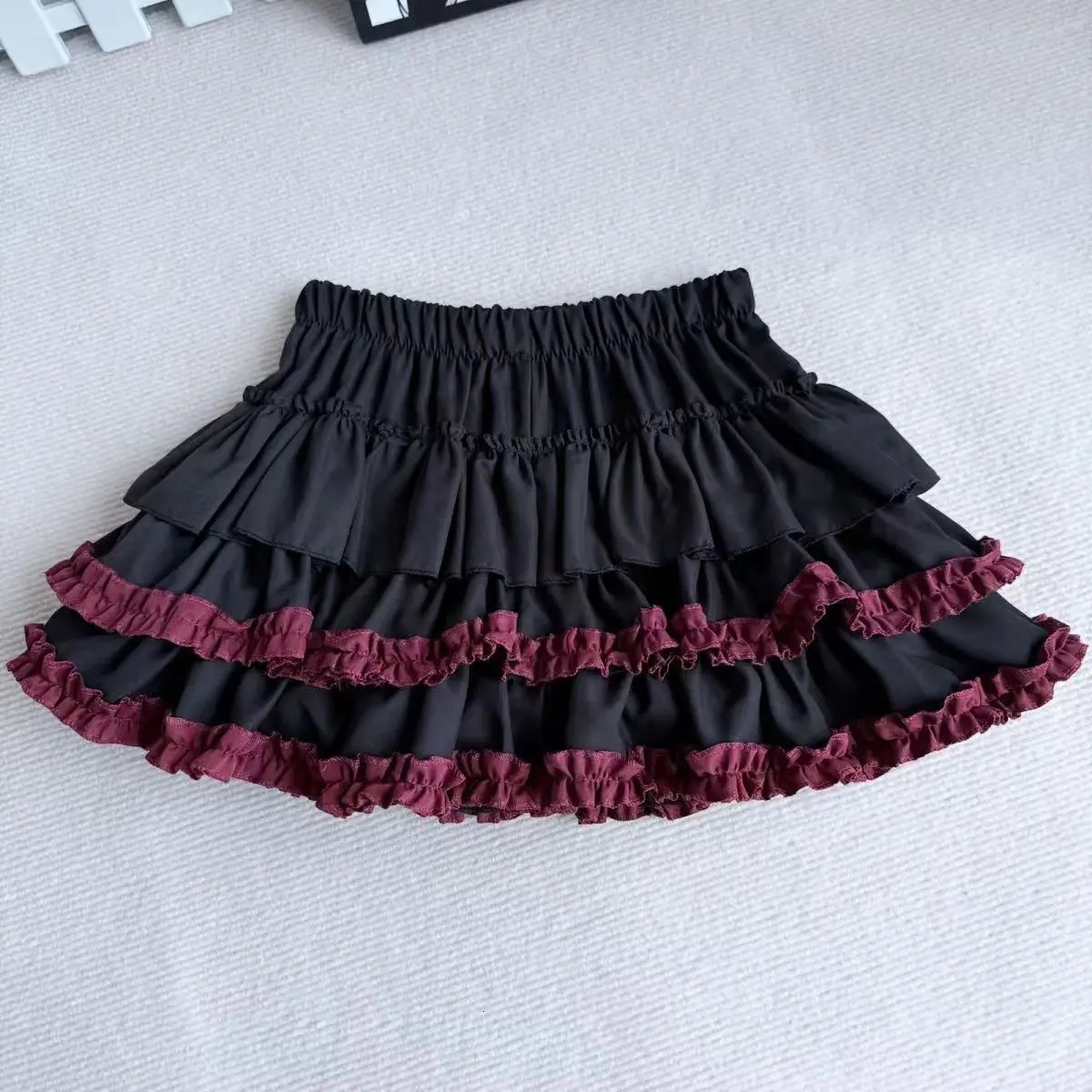 Y2K Spicy Girl Subculture Punk Anti exposure Half length Skirt Harajuku Style Trend Pumpkin Cake Puff Short Skirts 251027