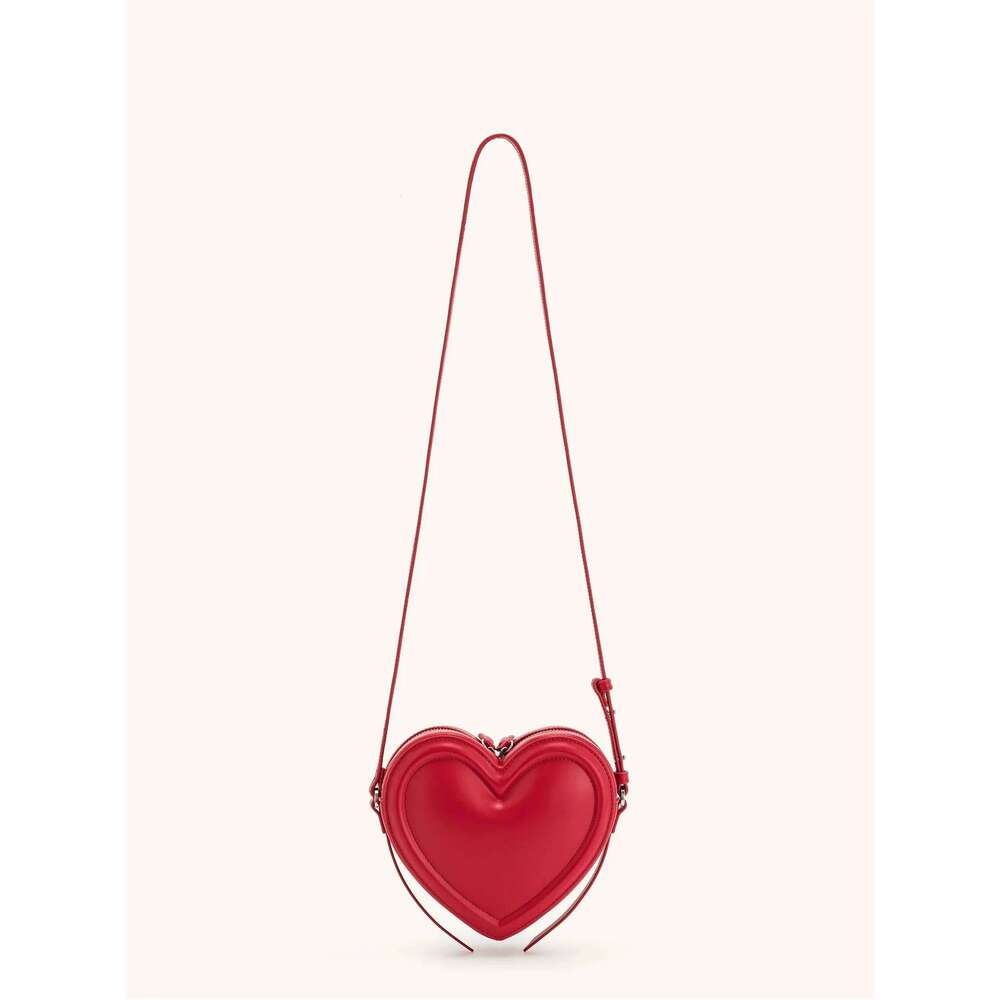 JW PEI Arlene Heart Shape Shoulder Women,3D Love Design Niche Crossbody Purse,Commuting Underarm Bag Valentine's Day Gifts