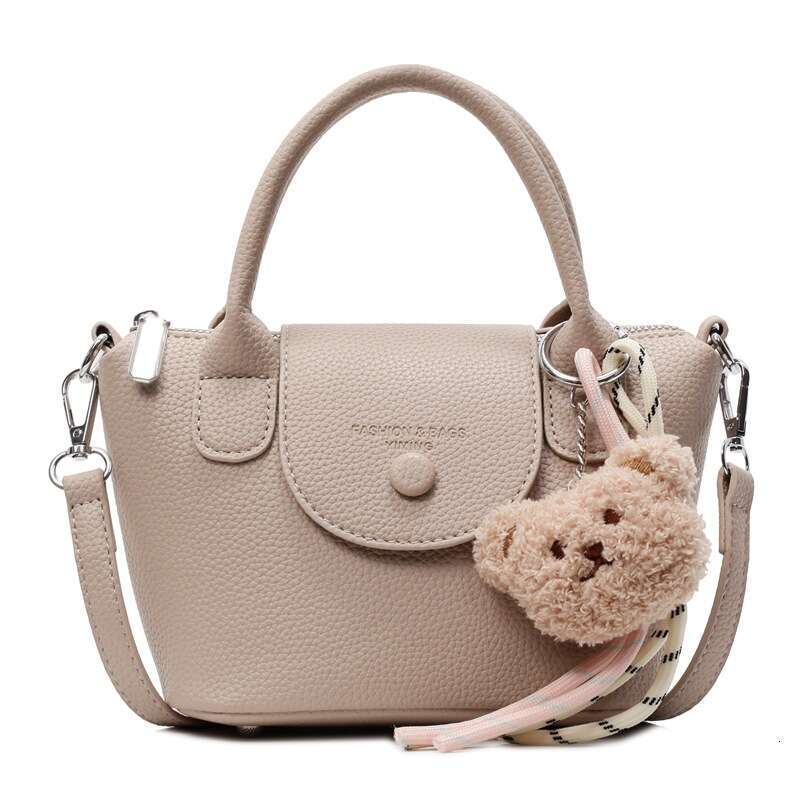Spring Summer New High-End Fashion Litchi Texture Handbag for Women Elegant Versatile Stylish Commuter Crossbody Bag