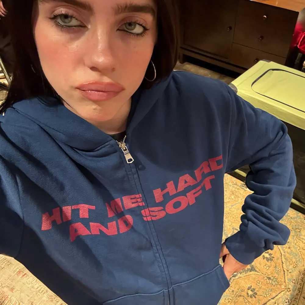Hit Me Hard and Soft 2025 Tour Zipper Hoodies Fans Gift Men Women Clothing Pullovers Fashion Hip Hop Zip Up Sweatshirts Jackets W251027