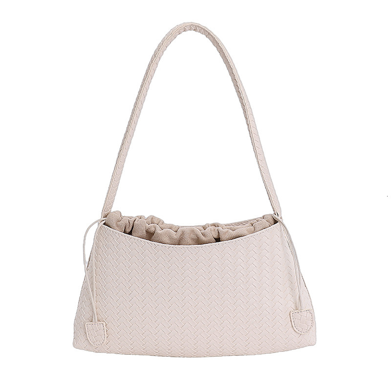 Free shipping designer bag High-end Woven Pattern Single Shoulder Tote Bag for Women New Ins Fashion Versatile Handbag Commuter Handbag