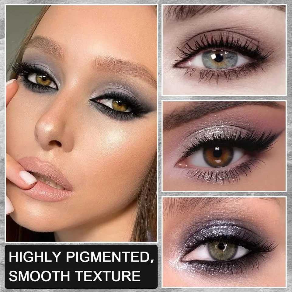 42Color Eyeshadow Palette MultiFunctional Matte Pearlescent Glitter UltraFine Powder Texture for Versatile Makeup LooksXJ251027