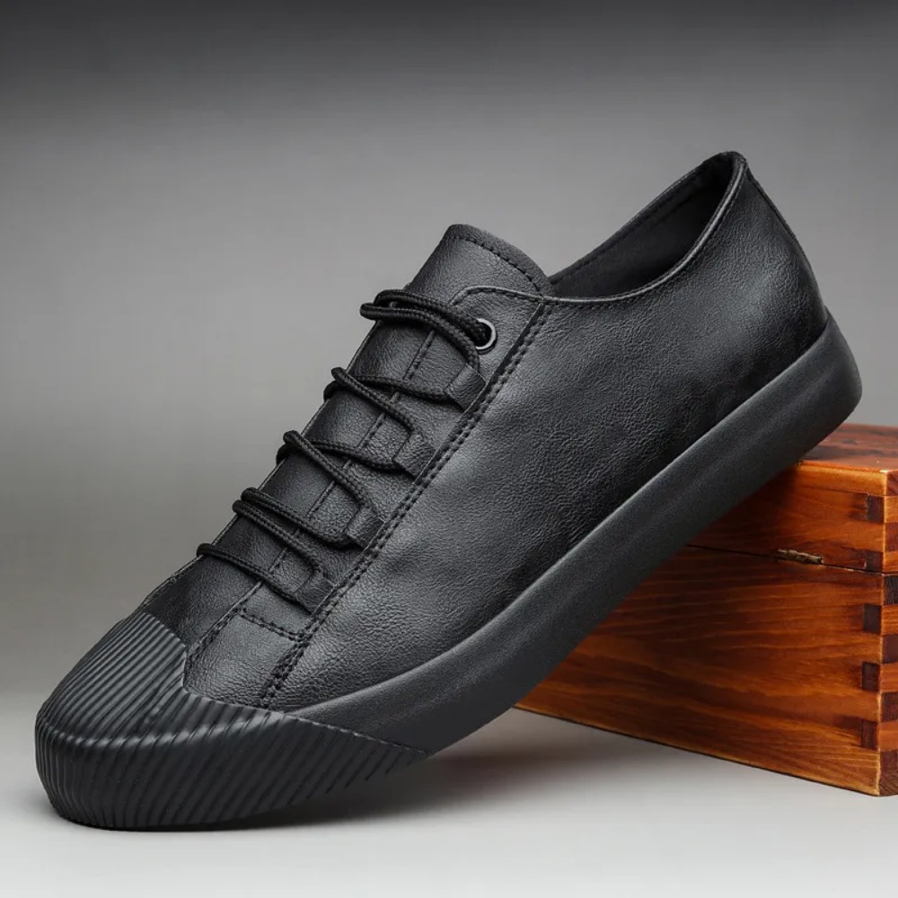 Elegant Mens Canvas Slip-Ons with Mesh Detailing for Comfort | Available in Classic Shades