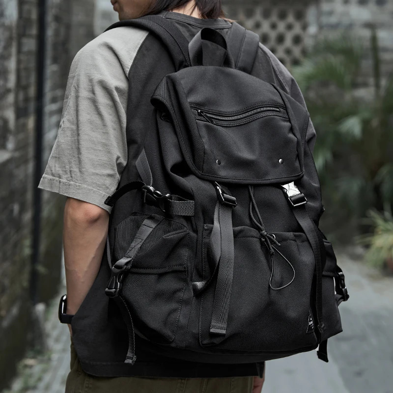 MOYYI Outdoor Travel Backpack Oxford Waterproof School Students Fashion Trend Bag For Men Mochila Tctica 26L Sports Fishing 251021