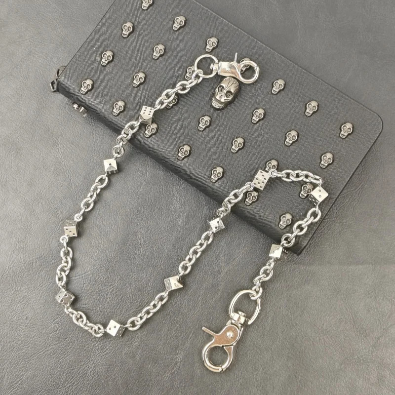 Summer Collection Stainless Steel Minimalism Dice Pants Chain Fashionable Men And Women Ones Waist Accessories 251024