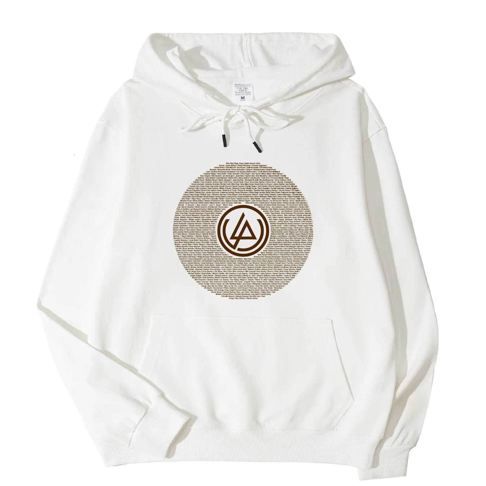 Streetwear Hip Hop LinkinPark Hoodie Harajuku Pullover Popular Music Sweatshirt Fans Gift Hoodies Men Casual YK2 Tops W251027