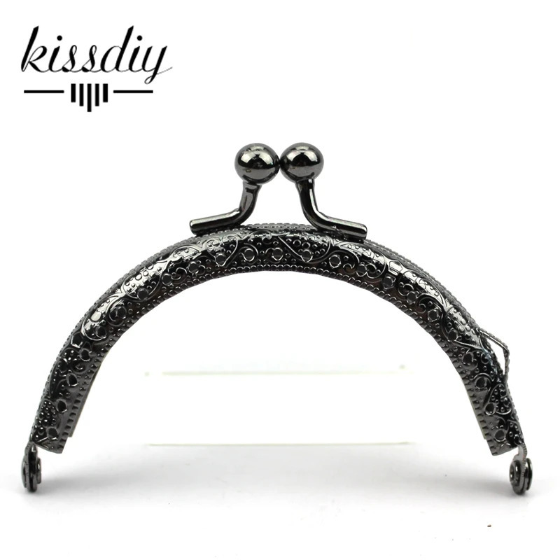 10PCS 85cmSemicircle Metal Purse Frame Kiss Clasp Handle For Bag Sewing Craft Tailor Sewer Bag Accessory Mix Color wholesale 251027