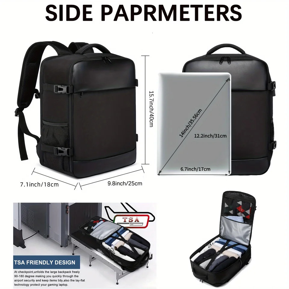 ryanair 40x20x25 and easyjet 45x36x20 Cabin Bag Travel Backpack unisex Laptop Backpack outdoor travel backpack StudentSchool 251027