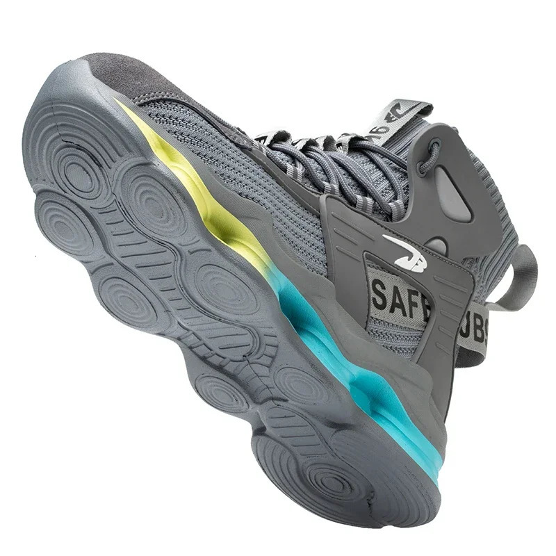 Men Work Safety Shoes Antipuncture Working Sneakers Male Indestructible Work Shoes Steel Toe Lightweight Men Shoes Safety Boots 251023