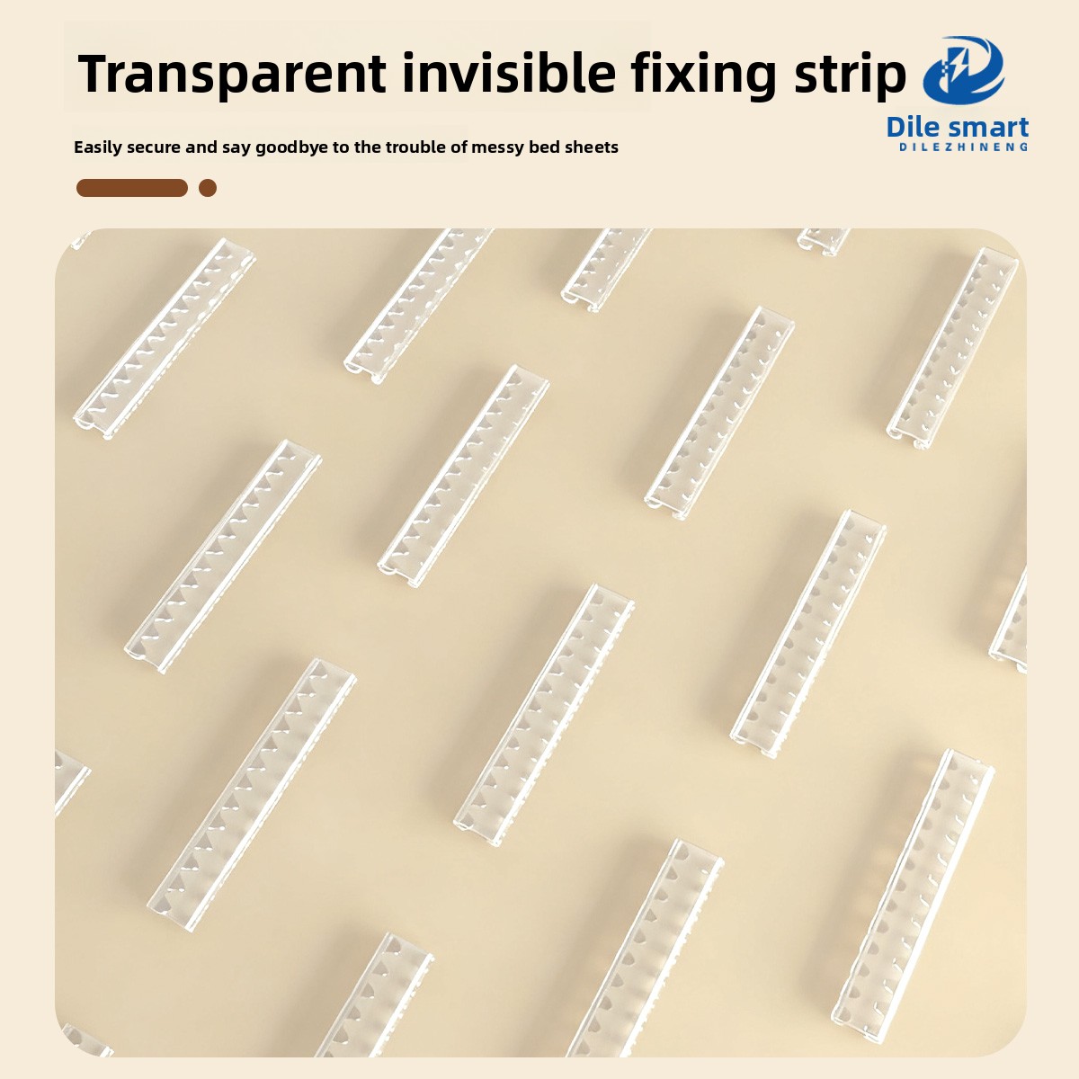 Needle-Free Bed Sheet Fasteners - Portable, No Punching, Safe & Durable, Keep Sheets Tidy Without Damaging Bedding-S61