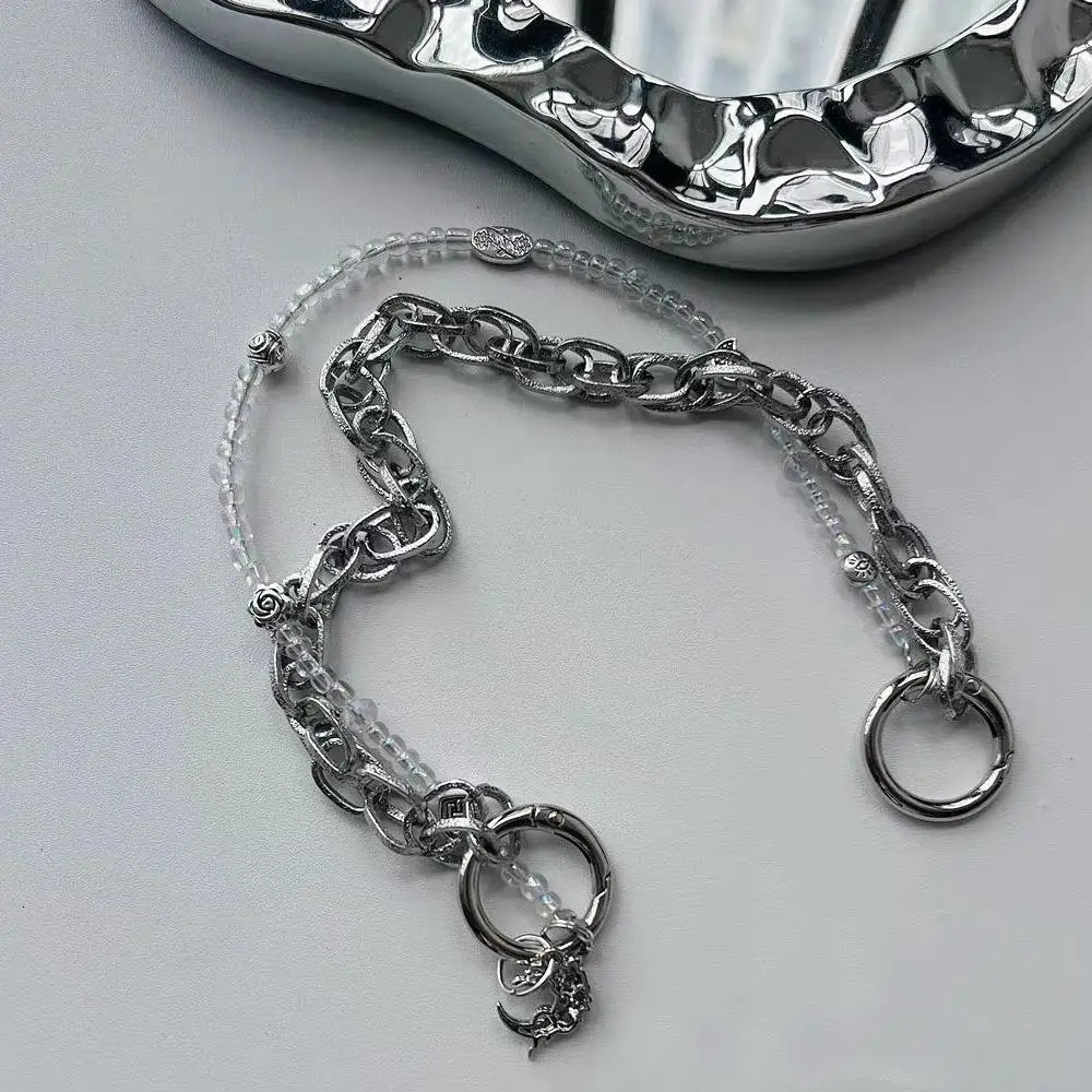 Short Handbag Strap Replacement Handles Bag Hardware Purse Handbag Handles Bag Decorations Bag Charms Punk Style Keychains 251023